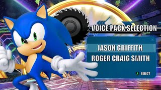 Sonic Racing CrossWorlds, with Jason Griffith Voice Pack!