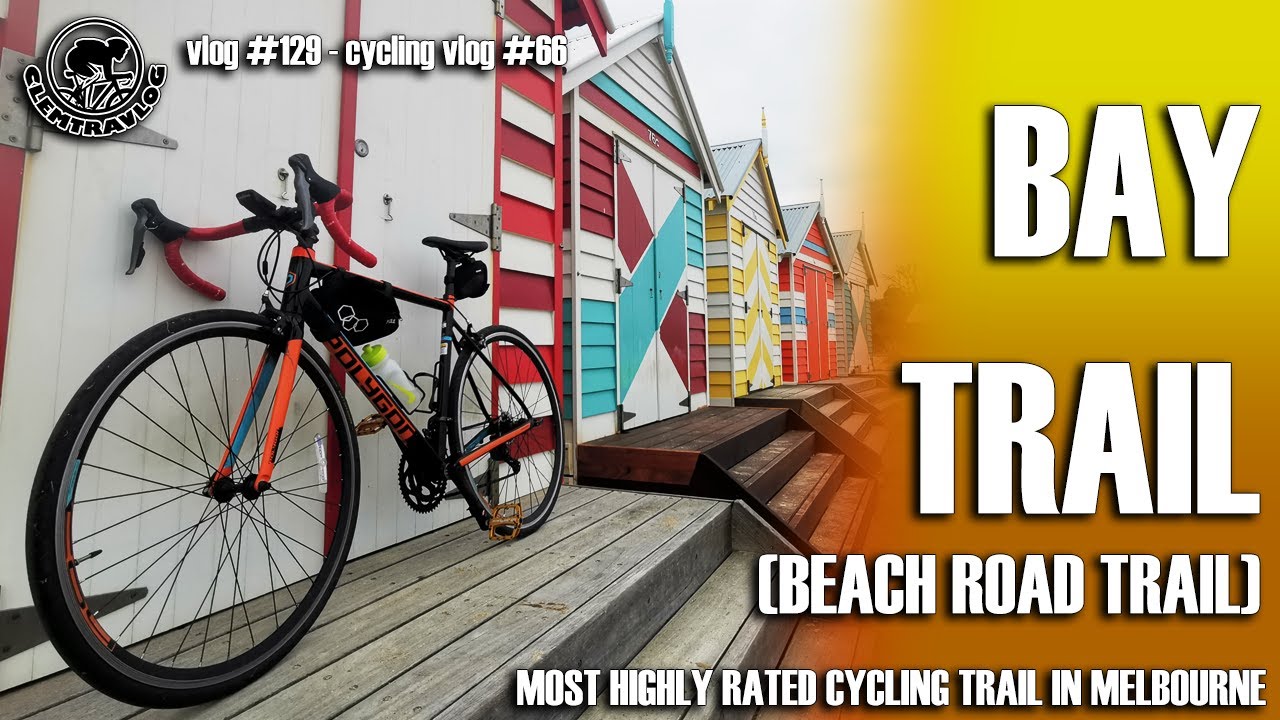 vlog #129【cycling vlog #66】Exploring Bay Trail - Most highly rated trail in Melbourne
