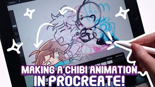 Making A Chibi Animation in Procreate!