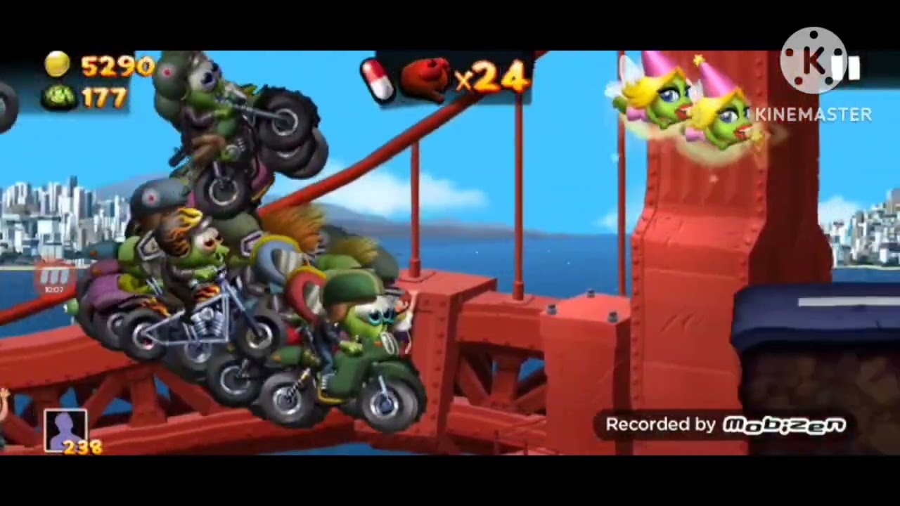 Zombie Tsunami Comprimido Vermelho Bomba 💣 Dia 2 Segunda Dia de Hoje