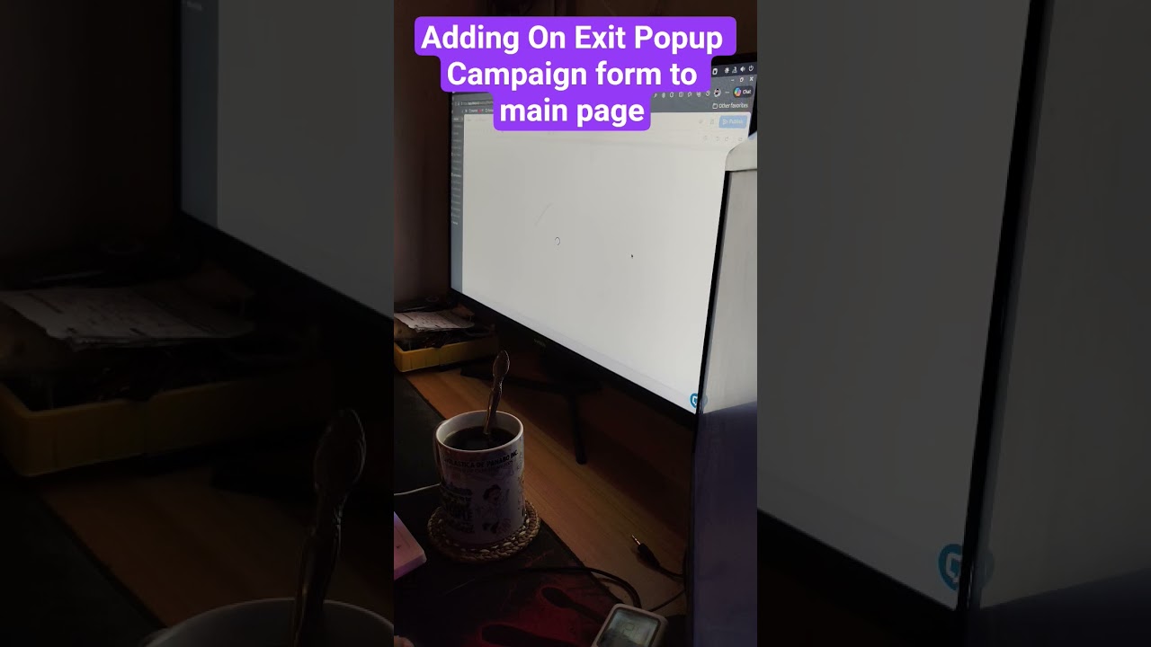 Adding on Exit Popup to main page from funnel to website #BryDev