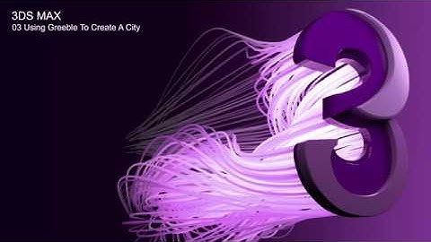 3DS MAX lesson 03 Using Greeble To Create A City