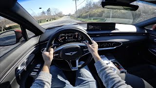 2024 Genesis GV70 AWD Sport Prestige: POV Drive, Impressions and ASMR