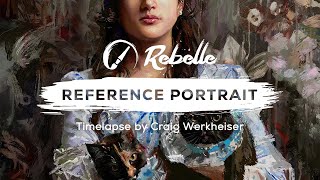 Veronika & Felines Naratted Rebelle 7 Painting Timelapse
