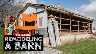 Remodeling my Parents Barn Part 1 of 2