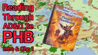 AD&D 2e Player's Handbook - Intro & Chapter 1: Ability Scores