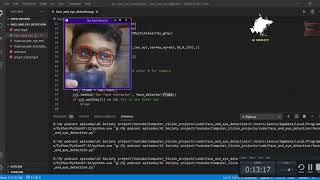 Perform Face and Eye detection using HAAR CASCADE classifier in OpenCV | AI SOCIETY | Sameer Nigam