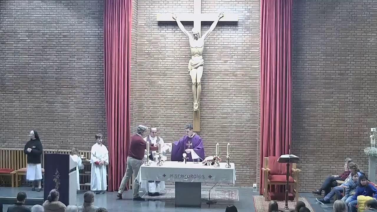 Santa Misa, II Domingo de Cuaresma, Parroquia San Juan Crisostomo, Madrid, 01-03-2026 20:00