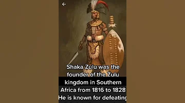 Shaka Zulu Facts Blackhistory Shakazulu 