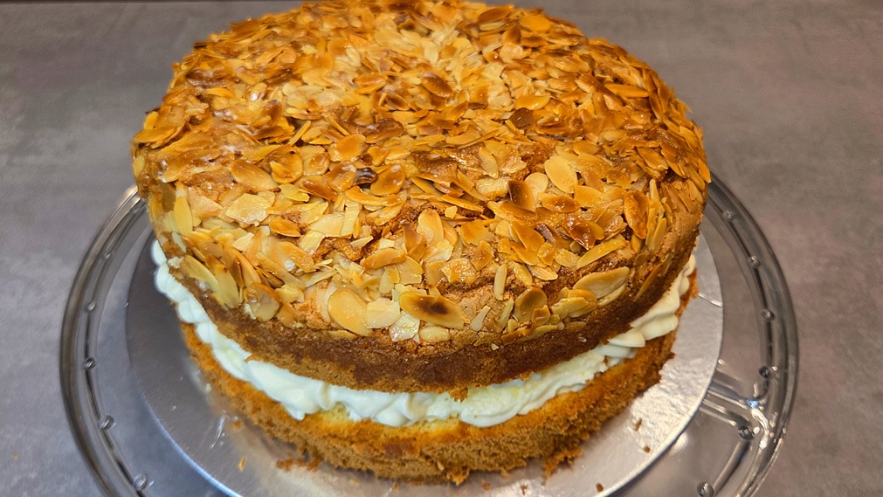 Пчелиный укус🍯🐝Биненштих /Bee Sting Cake /Bienenstich