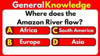 15 General Knowledge Questions! How Good is Your General Knowledge? #generalknowledge #gkquestion