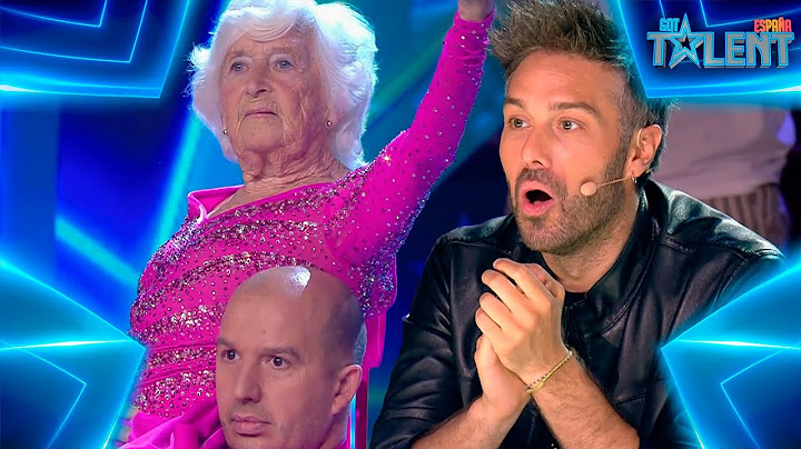 PADDY JONES lo DA TODO bailando con NICKO a sus 87 años | Audiciones 7 | Got Talent España 7 (2021)