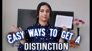 Easy ways to get a DISTINCTION in English Speaking Exam GCSE. Breakdown of criteria for Distinction.