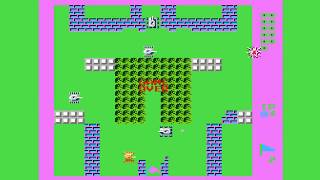 Battle City 2 (NES Hack) Level 1 & Level 2 TEST