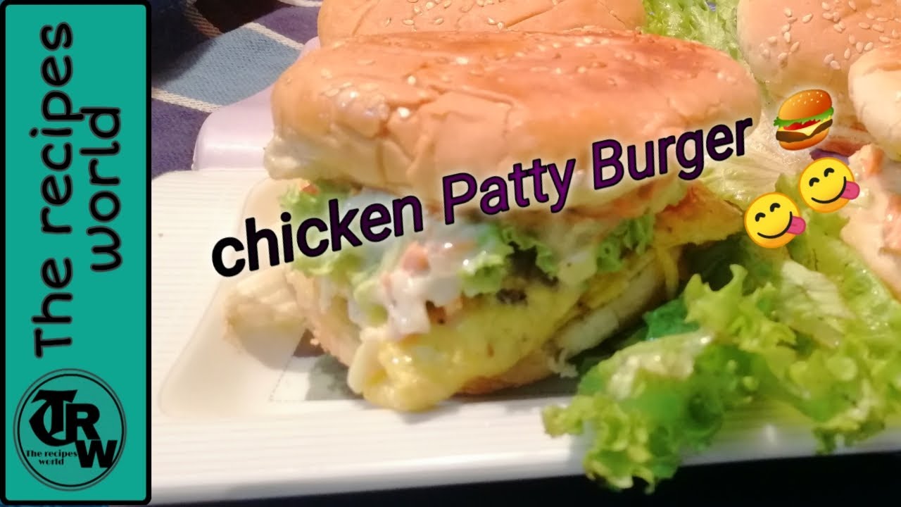 Chicken Patty Burger Ghar par kaise banaye Easy Way To Make Crispy