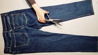 [DIY]🤗🤗🤗 Две трансформации джинсов, которые я не ношу!! Я не завидую предметам роскоши~~