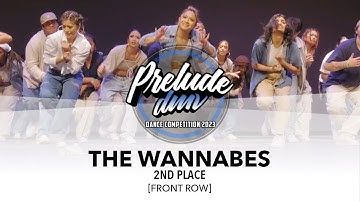 (2ND PLACE) The Wannabes [FRONT ROW] | Prelude DMV 2023 || #PreludeDMV2023