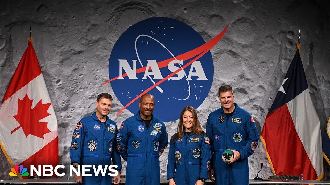 LIVE: Trump hosts Artemis II crew at White House | NBC News