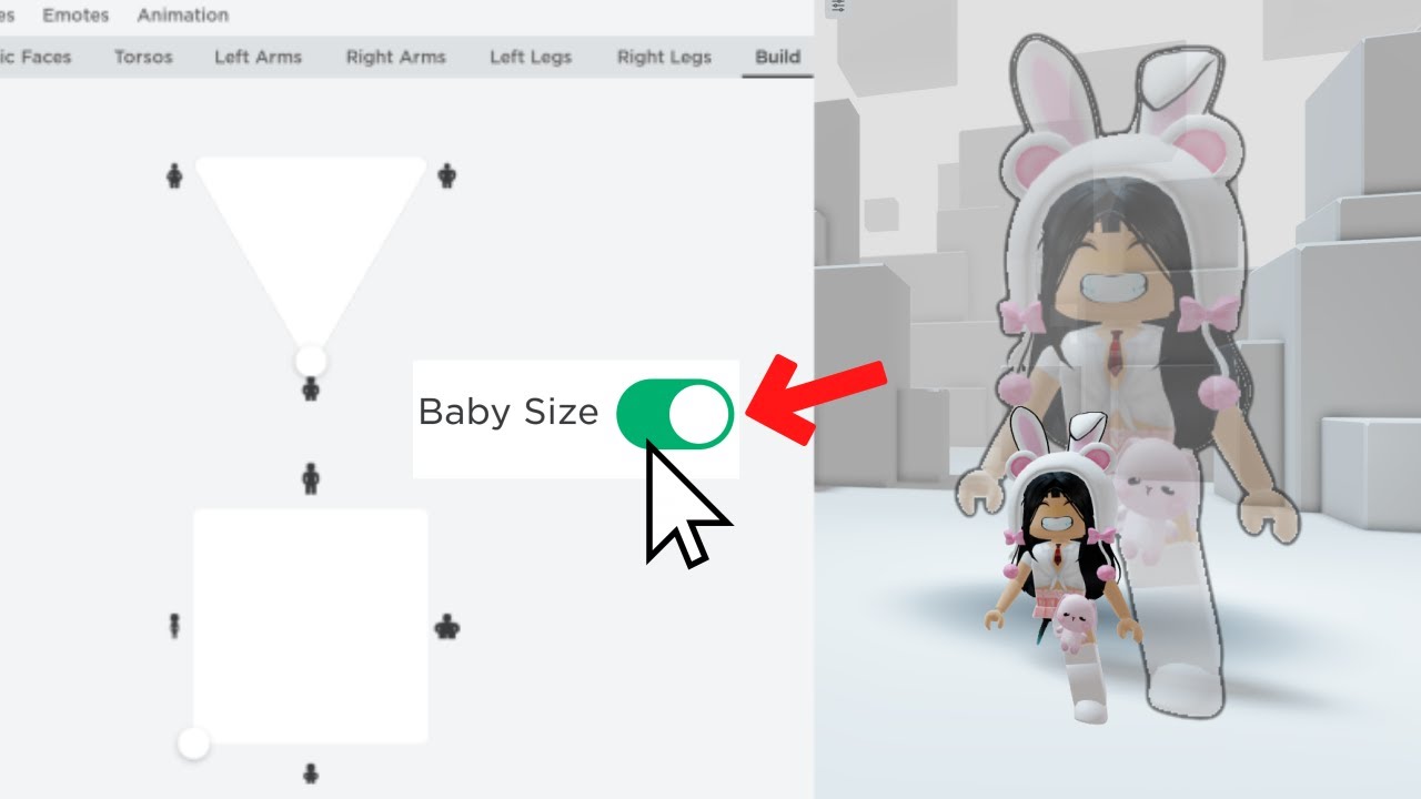 NEW CUTE BABY AVATAR IN ROBLOX 🤩🥰 (2023) 