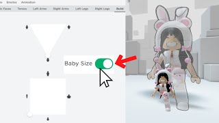 NEW BABY SIZE IN ROBLOX UPDATE 👶