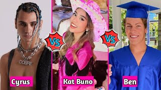 Ben Azelart vs Kat Buno vs Cyrus Dobre Lifestyle Comparison 2024