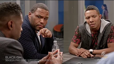 Dre Debates The Word at Work - black-ish