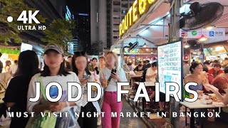 [4K] Walking around JODD FAIRS Train Night Market in Bangkok, Thailand (May 2024) by JWINTHAI 7,285 views 2 weeks ago 33 minutes