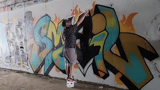 Graffiti pieces in the tunnel by Dirty Hands Boy 1,063 views 2 years ago 11 minutes, 8 seconds