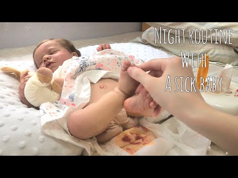 Reborn Video| Reborn Night Routine With A Sick Baby🧸 Reborn Roleplay Collab W/BellaBooRebornNursery