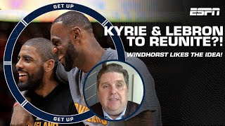 Kyrie Irving would be the 'perfect fit' with LeBron on the Lakers! - Brian Windhorst | Get Up