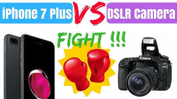 iPhone 7 Plus Vs DSLR (Canon 80D) Camera comparison - Photos and Videos