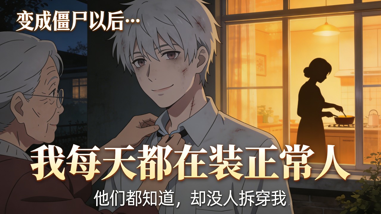 🔥 變成僵屍後，我每天都在努力裝作正常人。 #治癒動漫#催淚劇情#溫暖人間#僵屍設定#國漫推薦#親情主題#人間值得#反轉劇情#怪談治癒#情緒共鳴 #智绘