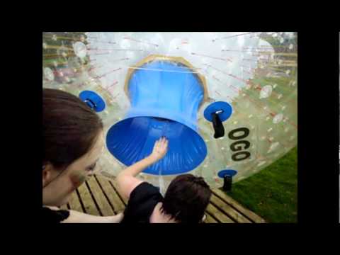 Hydro Zorbing In Ireland.wmv