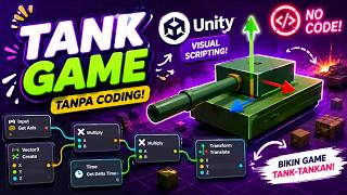 Episode 3 Tutorial Bikin Game Tanpa Coding | Mudah Dipahami | Unity Visual Scripting