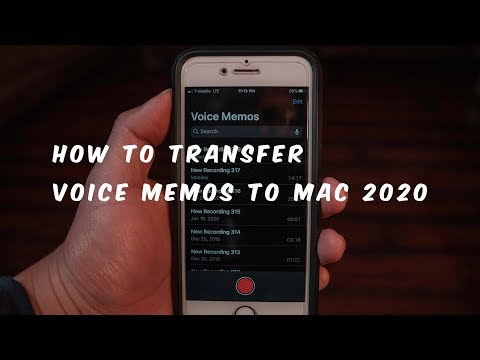 iPhone에서 Mac으로 음성 메모를 전송하는 방법(2020)