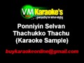 Tamil karaoke ponniyin selvan  thachukko thachu