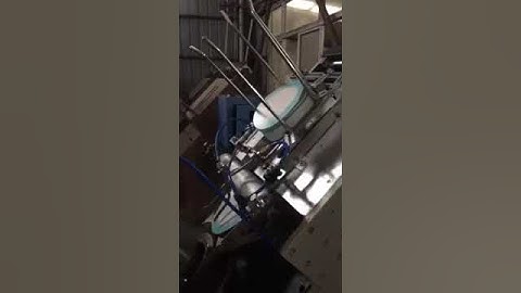 Paper plate machine testing video