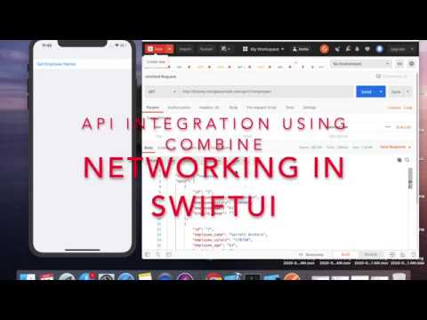 Networking in SwiftUI | API Integration using Combine Framework | iOS Development | Display in List