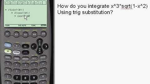 Integrate x^3*sqrt(1-x^2) using trig substitution
