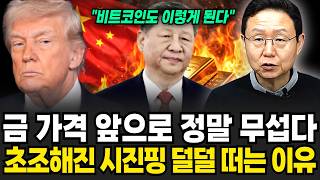 금 가격 앞으로 정말 무서워 질 겁니다. 초조해진 시징핑이 덜덜 떠는 이유 (조현승 박사 / 1부)