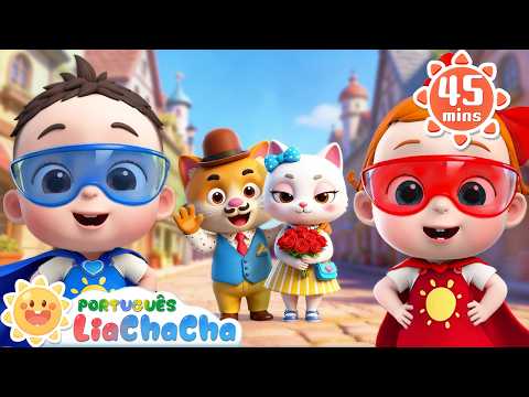 The Mr. Cat Song 🐱 | LiaChaCha in English - Children's Songs
