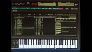 Yamaha DX7 Emulator Software - FM7 - Patch - 042  Harpsich 3