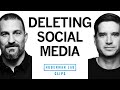 How to successfully delete social media  dr cal newport  dr andrew huberman