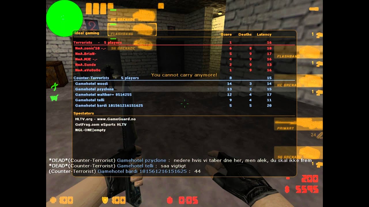 pzyclone vs. NoA @NGL-one Season IV