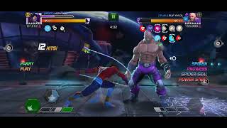 MCOC AW S67W02 - Pavitr VS Node 38 Absorbing Man 