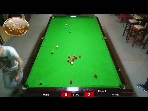 Gran Klub - Snooker Table 1 - Live Streaming by SnookerON.com billiards table size