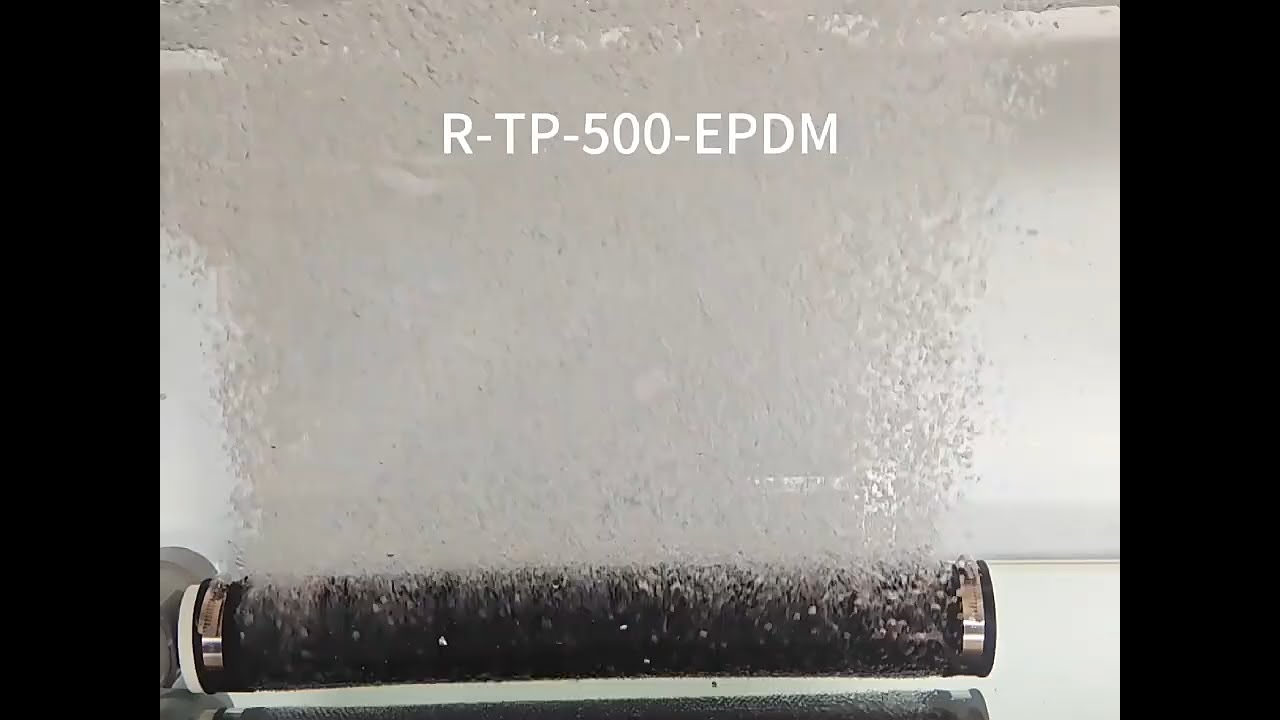 High Oxygen EPDM Silicon Aeration Diffuser Nano Micro Air Fine Bubble Tab Nozzle Tube Diffuser.mp4