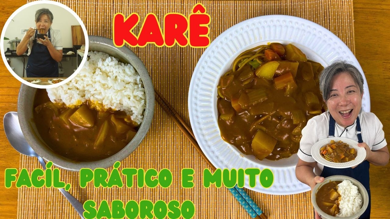 KARÊ: O ARROZ E FEIJÃO DO JAPÃO (A COMIDA PREFERIDA DAS CRIANÇAS  JAPONESAS) RECEITA FÁCIL