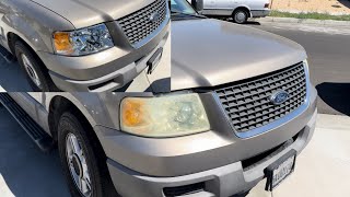 Easy how to replace your 03-06 Ford Expedition F150 headlight for $100 in 5 minutes! 2003 Ford Expedition Headlights