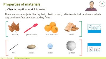 Sorting materials into groups - NCERT Science Grade 6 Chapter 4_Part II